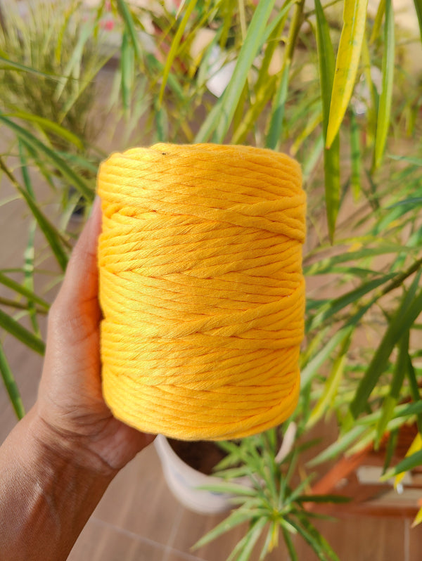 Yellow - Premium Macrame Cord